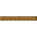 Woodland Scenic Modular Walls -- Cornice (WOO90109)