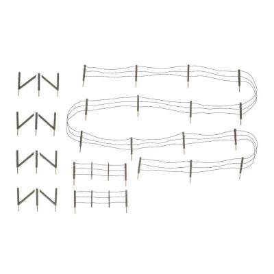 Woodland Scenics HO Barbed Wire Fence (WOOA2980)