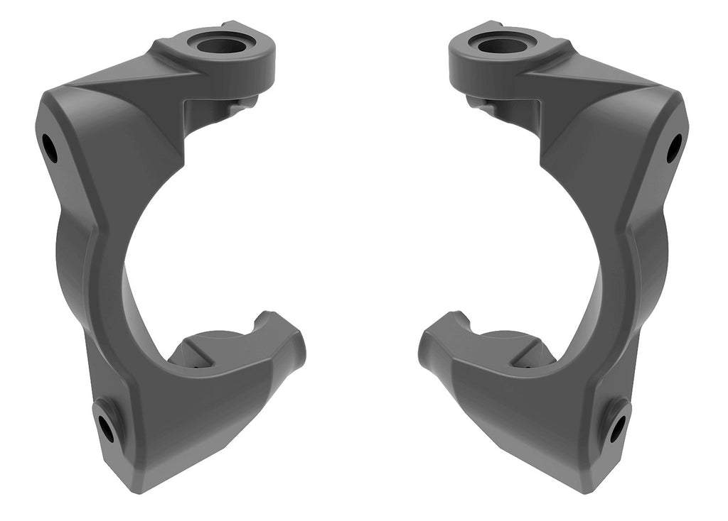Traxxas Black Caster Blocks (L&R)   (TRA10732)