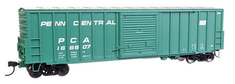 Walthers 50' ACF Exterior Post Dreadnaught End Plate B Boxcar - Penn Central #166607  (910-46018)