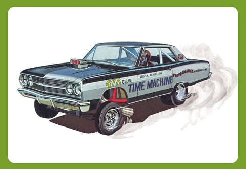 AMT 1/25 1965 Chevy Chevelle AWB Time Machine  (AMT1302)