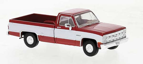 1981 GMC Sierra Grande Pickup Truck - Assembled -- Red, White