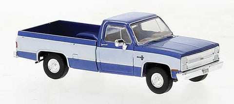 1981 GMC Sierra Grande C10 Pickup Truck - Assembled -- Blue, White