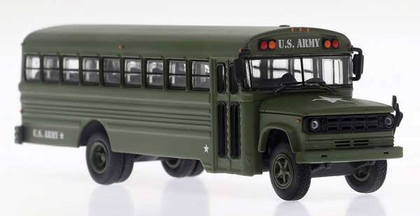 Brekina Dodge S600 United States Army Bus  (green)   (175-61331)