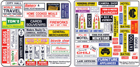 Blair Storefront & Advertising Signs -- Main Street Storefront II  (184-154)