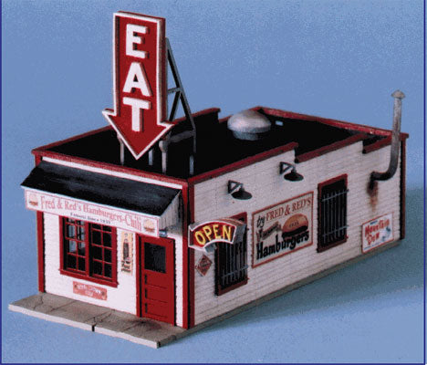 Fred & Red's Hamburgers -- Kit - 3-1/2 x 7-1/2" 8.9 x 19.1cm