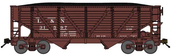 Walthers Louisville & Nashville 31721 (Boxcar Red, Reporting Marks Only)   (188-63164)