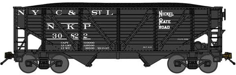 Walthers Nickel Plate Road 30930 (black, NYC&St.L Markings)   (188-63181)