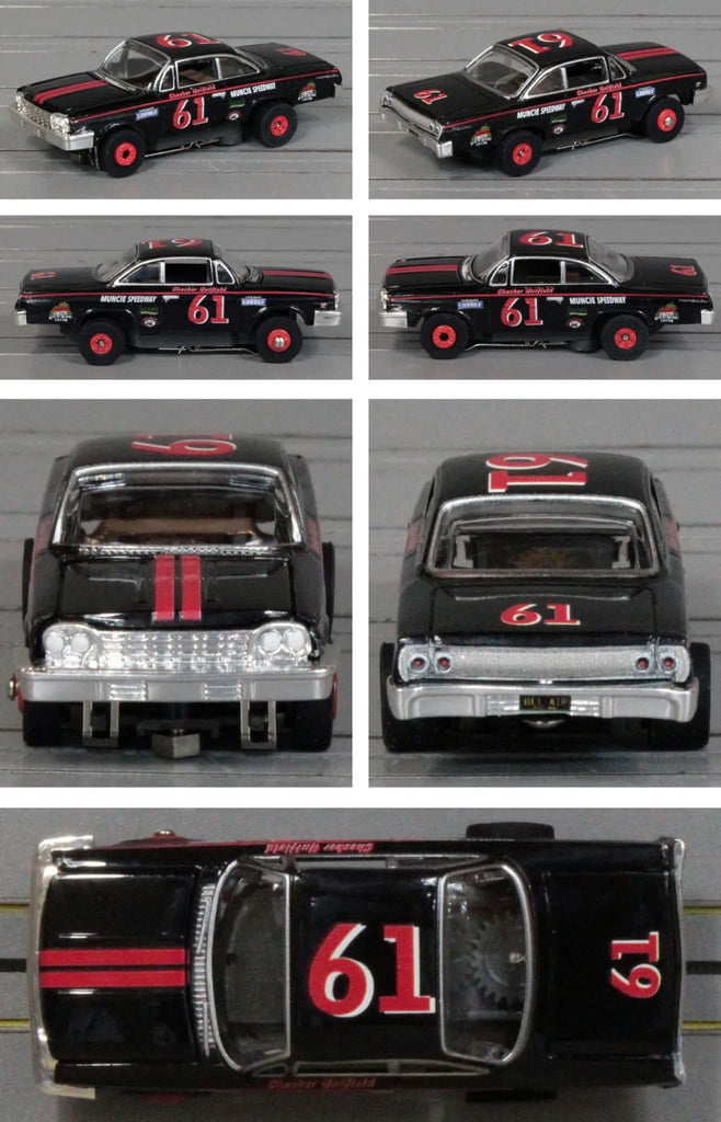 Auto World SC423 Thunder Road 1962 Chevy Bel Air Black/Red #61 #2B
