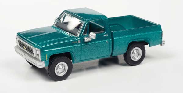 CMW 1979 Chevrolet Fleetside Pickup Truck - Green Poly (221-30636)