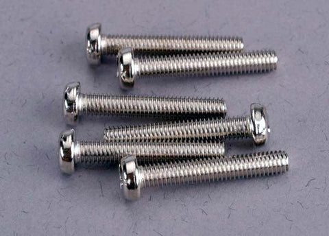 Round-Head Machine Screws 3x18 mm (6)   (TRA2565)