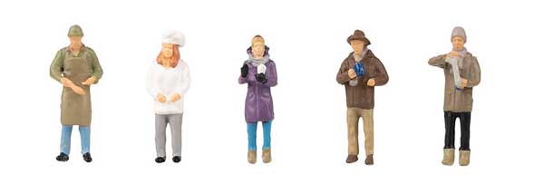 Faller Christmas Market Vendors   (272-151649)