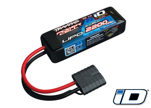 Traxxas 2S "Power Cell" 25C LiPo Battery w/iD Traxxas Connector (7.4V/2200mAh)    (TRA2820X)