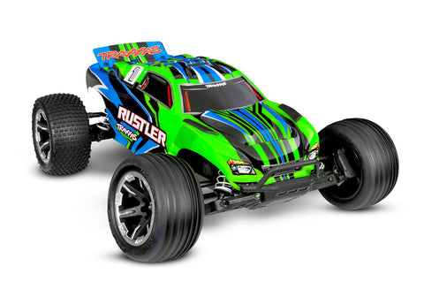 Traxxas Rustler HD 1/10 RTR 2WD Electric Stadium Truck w/XL-5 ESC, TQ 2.4GHz Radio, Battery & USB-C Charger  (TRA37254-8)