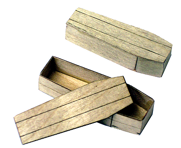 Pinch-Toe Coffin pkg(4)