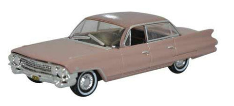 Oxford Diecast 1961 Cadillac Sedan de Ville - Assembled -- Topaz   (553-87CSD61001)