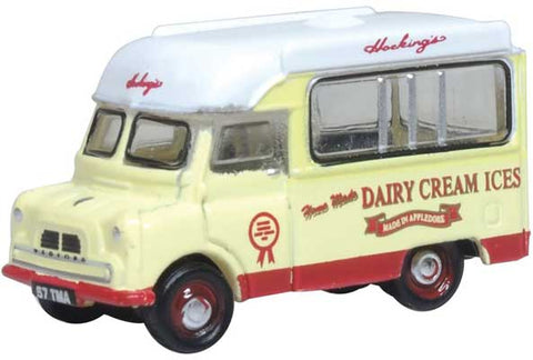 Oxford Diecast 1952 Bedford Ice Cream Van - Assembled -- Hocking's Ice Cream (cream, red, white)  (553-NCA030)