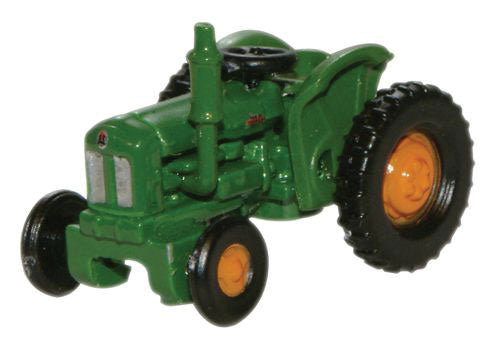 Oxford Diecast Fordson Farm Tractor - Assembled -- Green, Orange   (553-NTRAC002)