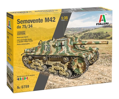 Italeri 1:35 Semovente M42 da 75/34 Upgraded   (ITA556759)