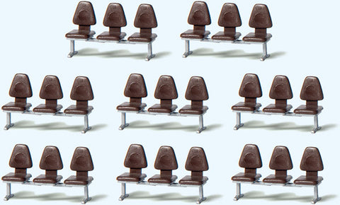 Modern Modular Seating -- 3-Seat Units pkg(8)