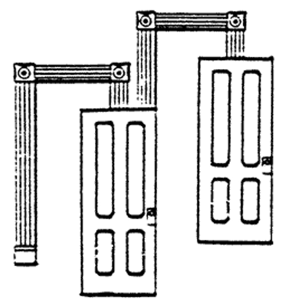 SS LTD Interior Door Frame with Insert Panel Door Kit   (650-5151)