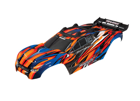 Traxxas Rustler 4X4 VXL Orange Body   (TRA6717T)