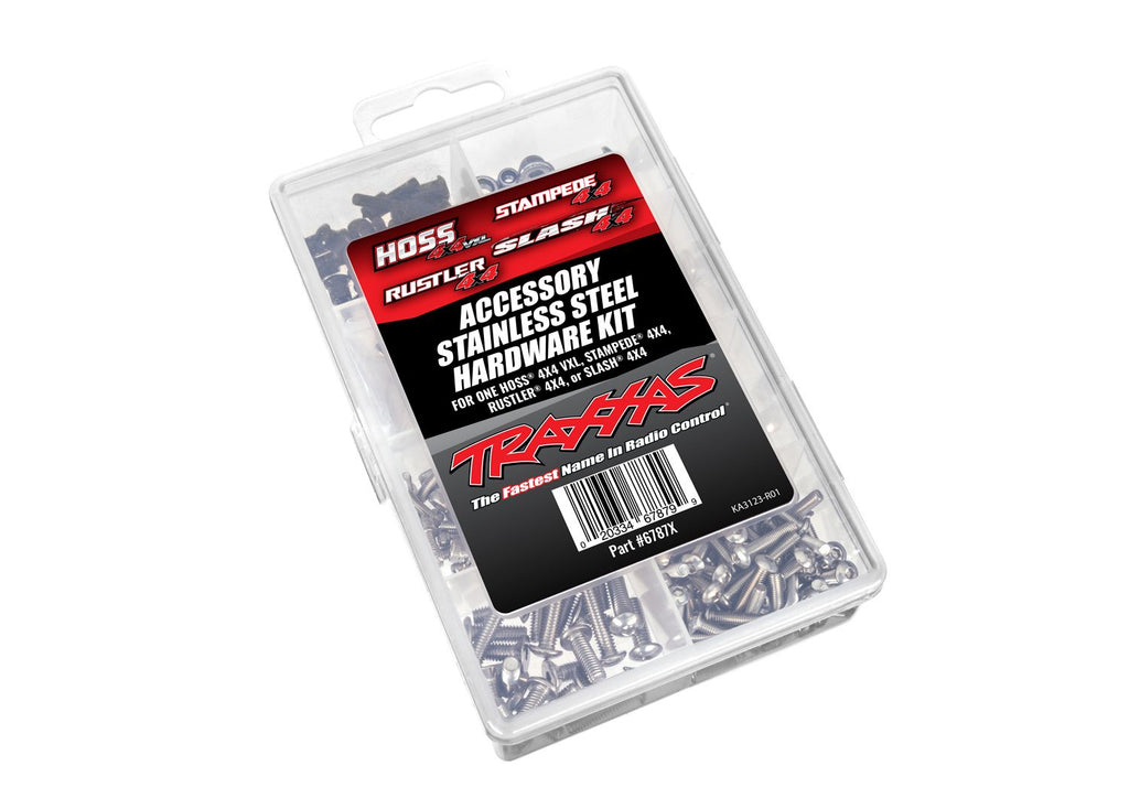 Traxxas 4X4 Stainless Steel Hardware Kit   (TRA6787X)