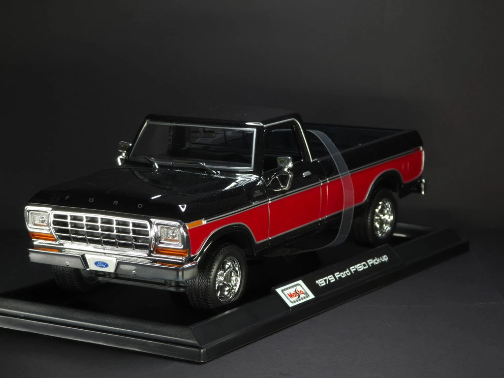 1979 Ford F150 Pick-Up Truck 1:18 Maisto Exclusive Style Special Edition Black