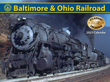 Baltimore & Ohio Railroad 2025 Calendar -- 11 x 14" 27.9 x 35.6cm  (701-5032)