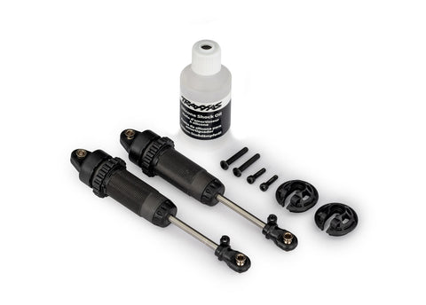 Traxxas  1/10 Gray Composite XX-Long GTR Shocks (2) - Gray   (TRA7462-GRAY)