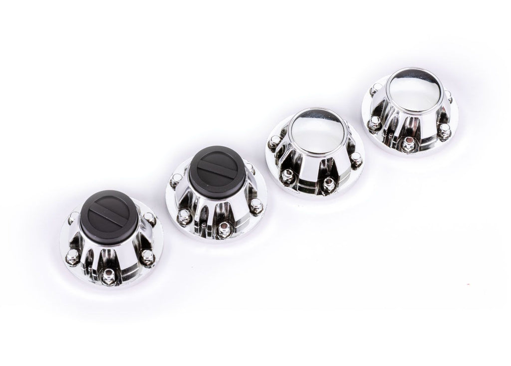 Traxxas Wheel Center Cap (Chrome) (4)  (TRA8164X)