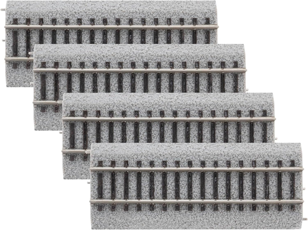 Lionel 4.5" Straight MagneLock Track 4-Pack, HO Scale   (LNL8768044)