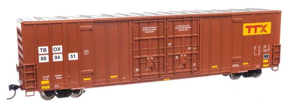 Walthers 60' High Cube Plate F Boxcar - Ready to Run  (910-3038)