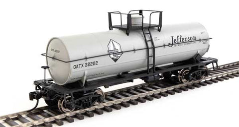 36' Chemical Tank Car - Ready to Run -- Jefferson Chemical GATX #32222