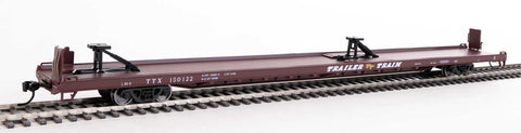 Trailer-Train #150122 (1960s Brown, 40' Trailer Service)  (910-5714)