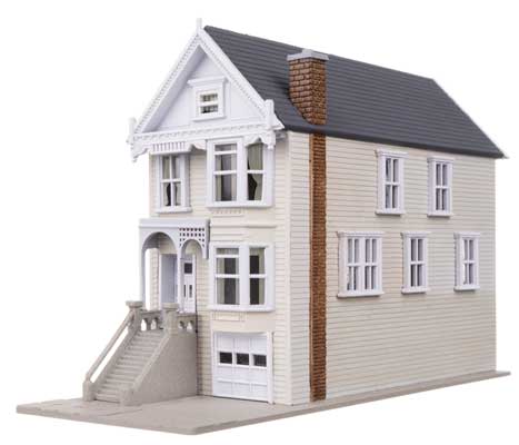 Walthers Queen Ann House Victorian House Kit -  (931-1051)