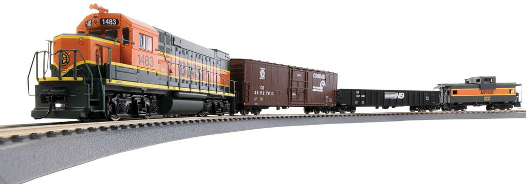 Walthers Flyer Express Fast-Freight Train Set -- Burlington Northern Santa Fe   (931-1210)