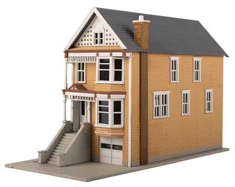 Walthers Gingerbread House Victorian House -- Kit - 3-9/16 x 7-11/16 x 5" 9.05 x 19.53 x 12.7cm   (931-954)