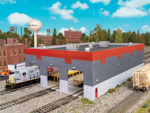 Walthers Modern Diesel Shop -- Kit   (933-3908)