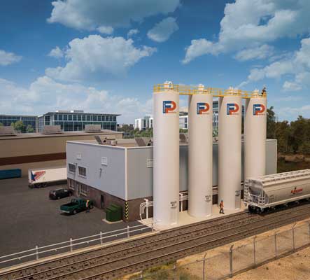 Walthers Plastic Pellet Plant   (933-4145)