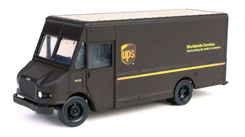 Walthers Morgan Olson(R) Route Star Van -- United Parcel Service(R) Package Car (New Style)   (949-12100)