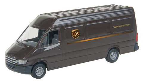 Walthers UPS(R) Delivery Van -- Modern Shield Logo   (949-12200)