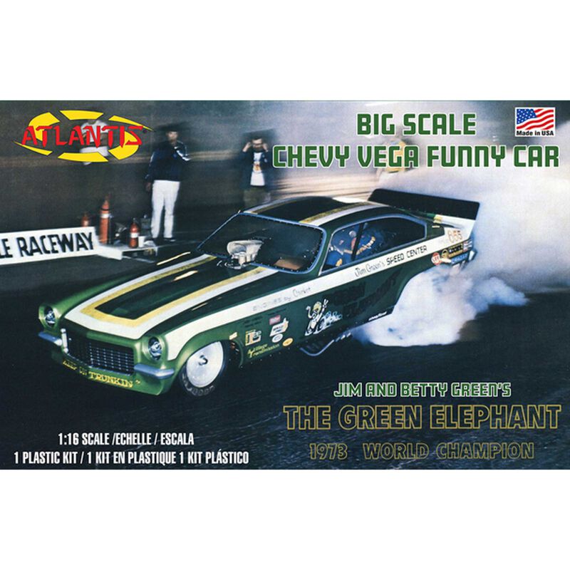 Atlantis Green Elephant Vega Funny Car (AANH1494)