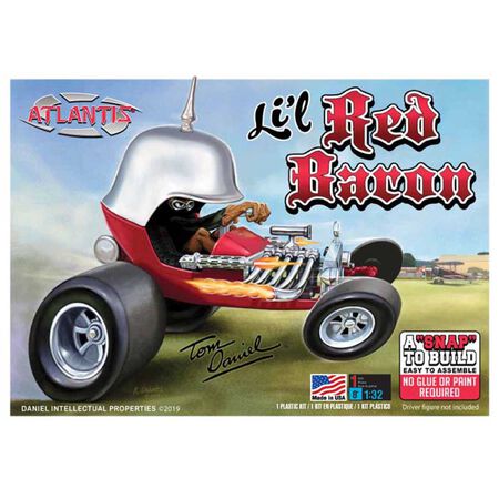 Atlantis Tom Daniel Lil Red Baron Show Rod Snap 1/32   (AANM6650)