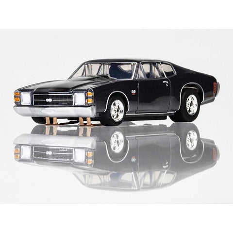 AFX 1972 Chevelle S S454 Silver/Black   (AFX22087)