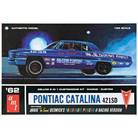 AMT 1962 Pontiac Catalina Super Stock (3 in 1)   (AMT1392)