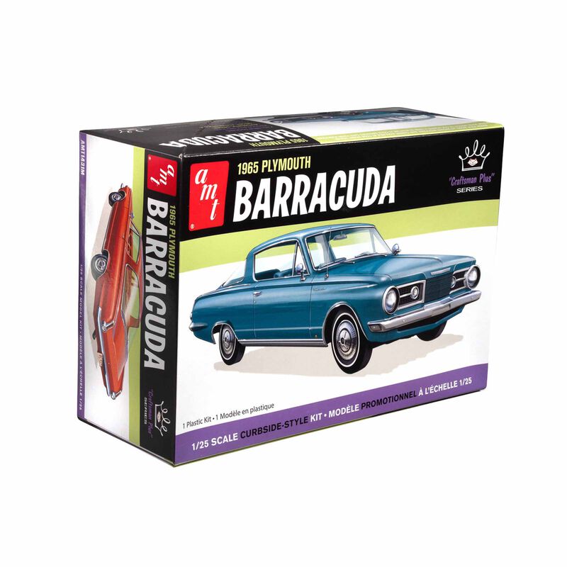 1/25 1965 Plymouth Barracuda Craftsman Plus Model Kit, New Tooling   (AMT1431)