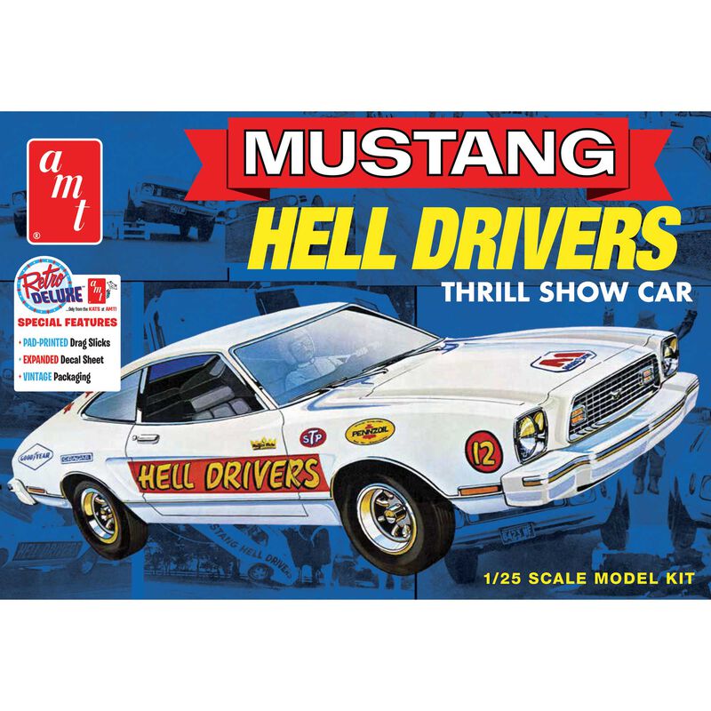 AMT 1977 Ford Mustang "Hells Drivers"  (AMT1475)