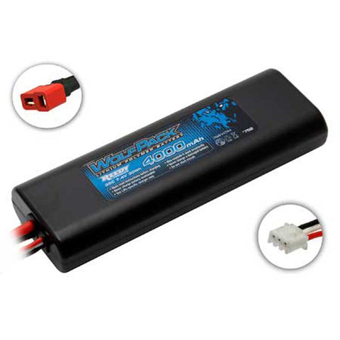 Reedy WolfPack 2S Hard Case 35C LiPo Battery Pack (7.4V/4000mAh) w/T-Style ConnectorASC752)