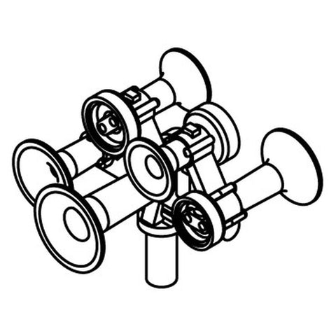 Athearn HO Horn, Nathan M5R24 (3)   (ATH020450